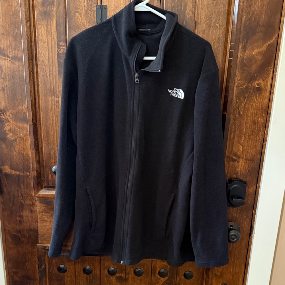 The North Face Men's Black Zip-Up Fleece
